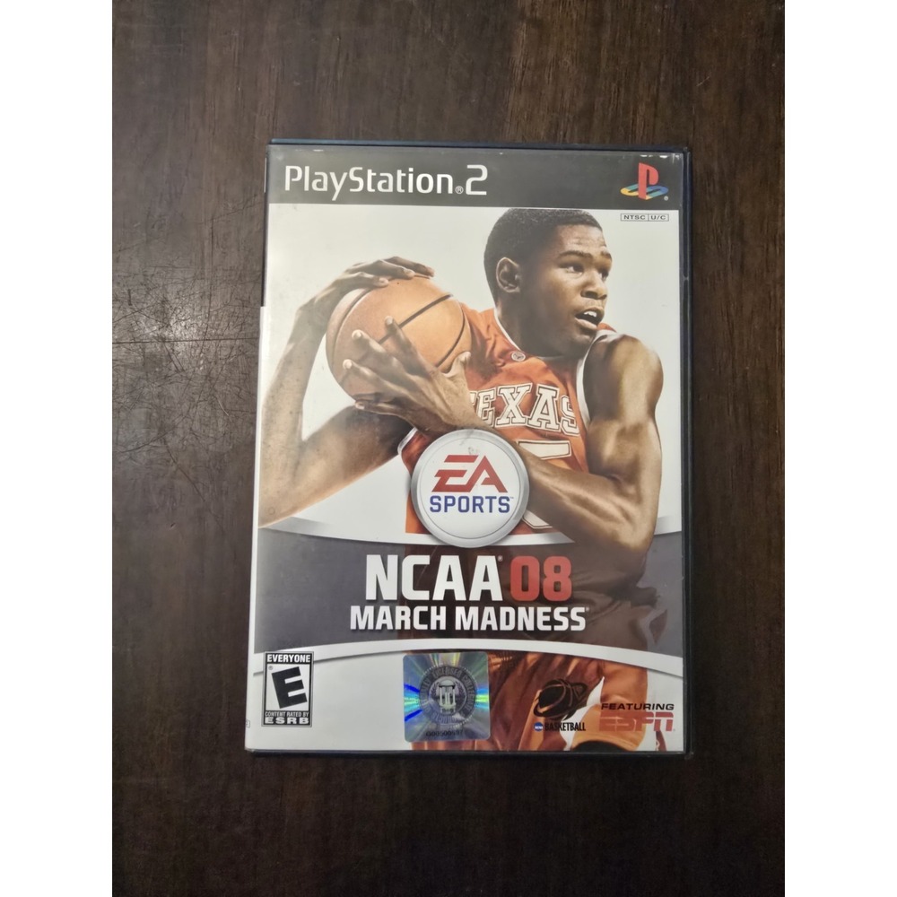 NCAA March Madness 08 (Playstation 2 PS2) Complete Basketball Game College